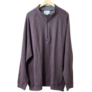 Tommy Bahama Four Seas Reversible Half Zip Sweater Size XXXL